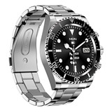 Reloj Inteligente De Acero Inoxidable Aw12 1.28 «ips Full-to