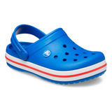 Zueco Crocs Crocband Niño Td Blue