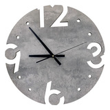 Reloj Edimburgo Madera Calada Mdf 30x30cm