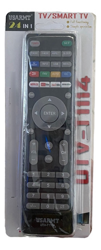 Control Universal 24 En 1 Para Smart Tv Utv-t1114 