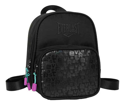 Mochila Mini Everlast Deportiva Urbana Reforzada Original!