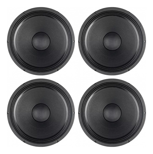 4 Alto Falante Woofer Triton 12 Pol Smb800 400w Medio Grave 