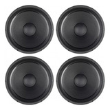 4 Alto Falante Woofer Triton 12 Pol Smb800 400w Medio Grave 