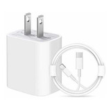 Cargador 20w Carga Rapida + Cable Para iPhone X/11/12/13