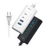 Multi Cargador Carga Rápida 2 Usb Y 2 Tipo C 5v 36w