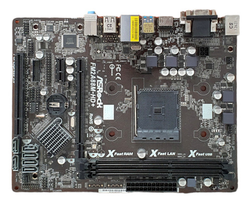 Placa Mother Asrock Fm2a88m Hd+ C/chapita P/reparar Leer