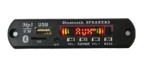Modulo Mp3 Amplificado Con Bluetooth 20 Watts Rms