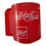 Antiguo Taza Coca Cola  Promoción Bulgaria Plástico Duro