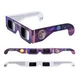 100 Unidades De Lentes Eclipse Solar, Estilo Aleatorio, Cert