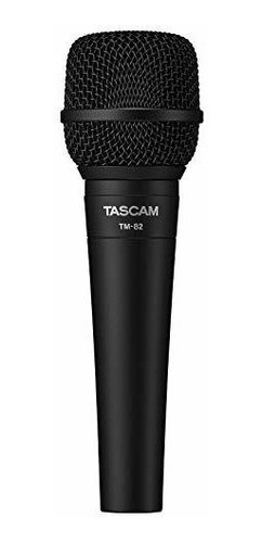 Micrófono Dinámico De Instrumentos Y Vocales Tascam (tm-82