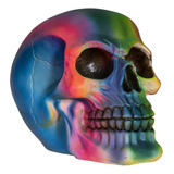 Pacific Giftware Colorido Arco Iris Lgbt Halloween Skull Spo