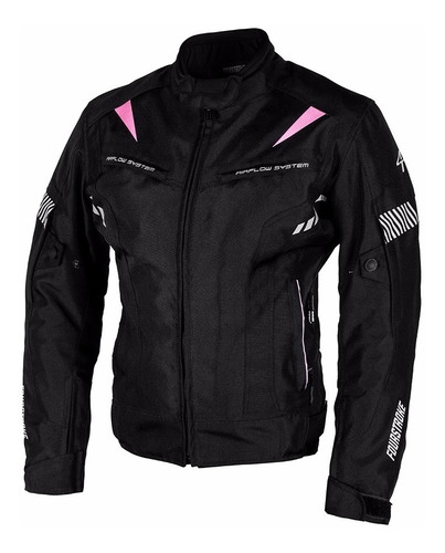 Campera Moto Mujer Four Stroke Wanderlust Cordura Avant  