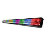 Barra Profesional Rgb+estrobo Dmx512 Alta Potencia Steel Pro