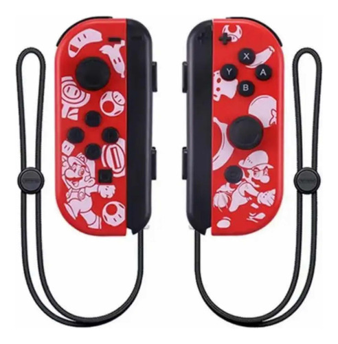 Set De Control Joy-con Joystick Inalámbrico Nintendo Switch Color Rojo