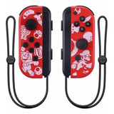 Set De Control Joy-con Joystick Inalámbrico Nintendo Switch Color Rojo