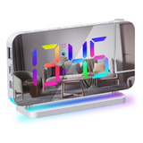 Proyector De Despertador En Techo Con Espejo De Colores De S