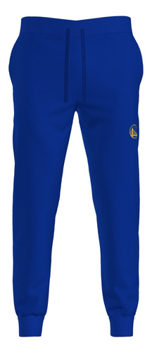 Nba Original Pants Hombre Golden State Warrios Azul Rey