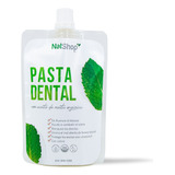 Pack 4 Pasta Dental Natural Natshop 100g Menta Orgánica