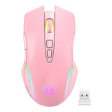 S Onikuma Cw905 2.4g Wireless Gaming Mousepink