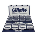 Lâmina Barbear Gillette Platinum (cartela C/ 100)