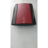 Carcaça Plastica P/ Ps3 Super Slim 100% Original Red Edition