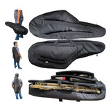 Semicase Sax Tenor Extra Luxo Tipo Mochila +bolso Hinario