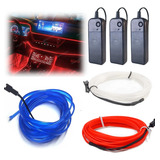 3pcs Wire Hilo Luminoso Luz Neon Dj Cable Tron Led Tira Neon