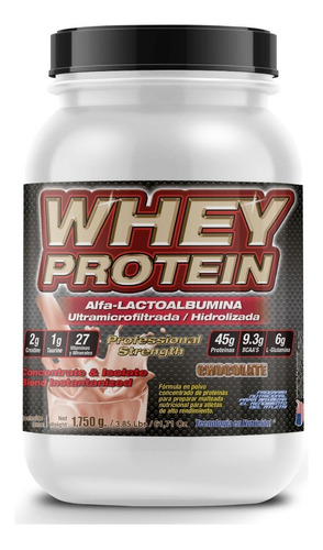 Whey Protein 1,750 Gr Alfa-lactoalbúmina F&nt Sabor Chocolate