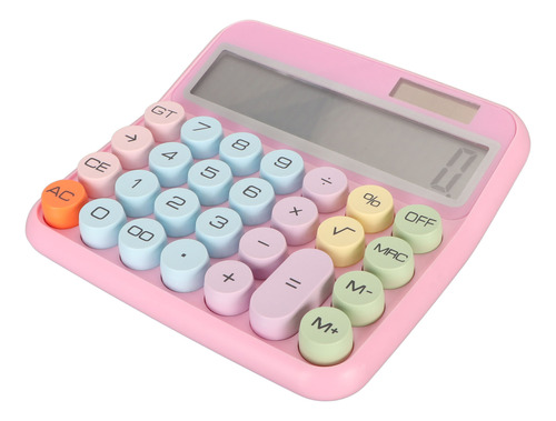 Calculadora De Teclado Mecánico De 12 Dígitos, Electrónica C