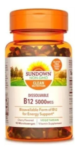 Vitamina B-12 5000mcg Sundown