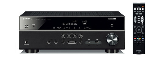 Receiver Av Bluetooth Yamaha 5.1 Canales Modelo Rx-v385 Color Negro