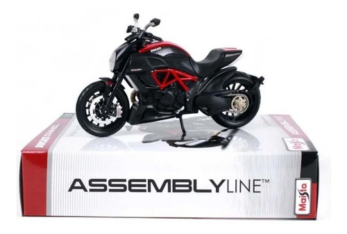 Moto Maisto Ducati Diavel Carbon Escala 1/12 Assemblyline 