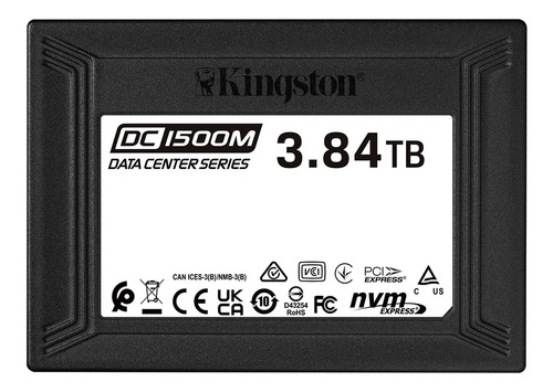 Unidad Estado Solido Ssd Kingston Dc1500m 3.84tb U.2 2.5puLG