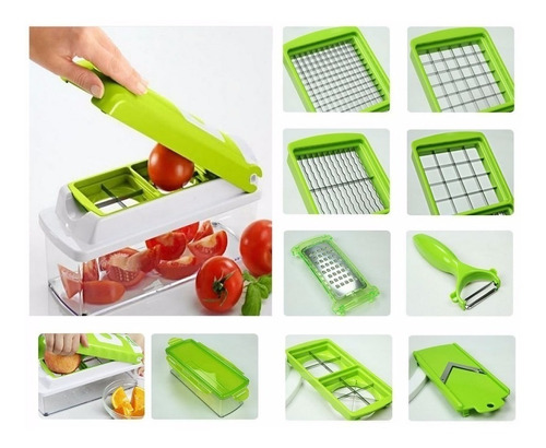 Nicer Dicer Plus Ayudante De Cocina Pica Todo Kit Picador