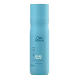 Shampoo Anti Caspa Clean Scalp Aqua Pure Wella Invigo 250ml