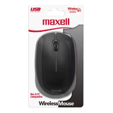 Mouse Maxell Mowl-100 Inalámbrico Negro B1