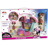 Minnie Pet Shop - Maleta Playset - 2 Bonecos - Acessórios