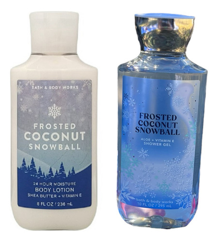 Bath & Body Works Kit Frosted Coconut Snowball