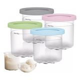 Tarro De Almacenamiento De Helados Home Kitchen De 4 Piezas