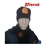 Cuello De Polar Bordado  + Gorro De Bomberos !!!!