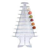 Suporte De Exibição Macaron Tower Macaroon De 10 Níveis, Cai