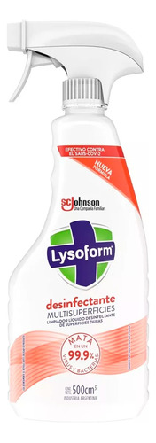 Lysoform Desinfectante Multisuperficies 500ml
