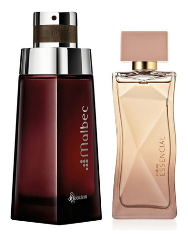 Perfume Malbec Masculino + Perfume Essencial Feminino 100ml Cada