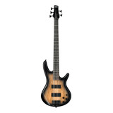 Ibanez Gsr205 Sm Ngt Bajo Activo 5 Cuerdas Acabado Del Cuerpo Laqueado Color Natural Sunburst Orientación De La Mano Diestro