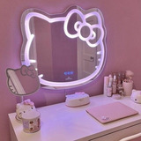 Espejo Inteligente De Hello Kitty Luz Rgb 