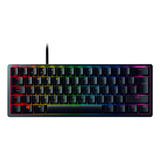 Teclado Razer Huntsman Mini 60% Óptico Español Red Switch Color Del Teclado Negro Idioma Español España Es Qwerty