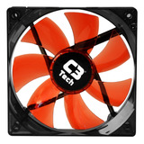 Cooler Fan F7-l100 Vermelho Storm 12cm Com Led C3t