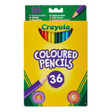 Lápices De Colores Crayola Premium Caja Con 36 Colores