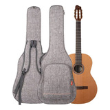 Funda De Guitarra Criolla Clasica Acolchonada Semi Rigido