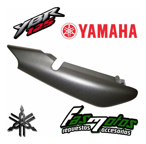 Colin  Yamaha Ybr 125 Original Derecho Gris Plan Fas Motos